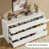 TackView 7-Drawer Dresser for Bedroom, 53.1''Wide Wood Chest of Drawers Handle Free, Large Modern Dresser Storage Cabinet for Home Office - 2 of 4