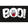 Men's Nintendo Mario Boo! Bubble Text Long Sleeve Shirt - 2 of 4