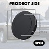 Itopfox 4PCS Self-Adhesive Speaker Foam Rings for Enhanced Stereo Sound, High Resilience Baffles for Car Audio, Reduces Echo & Noise - 2 of 4