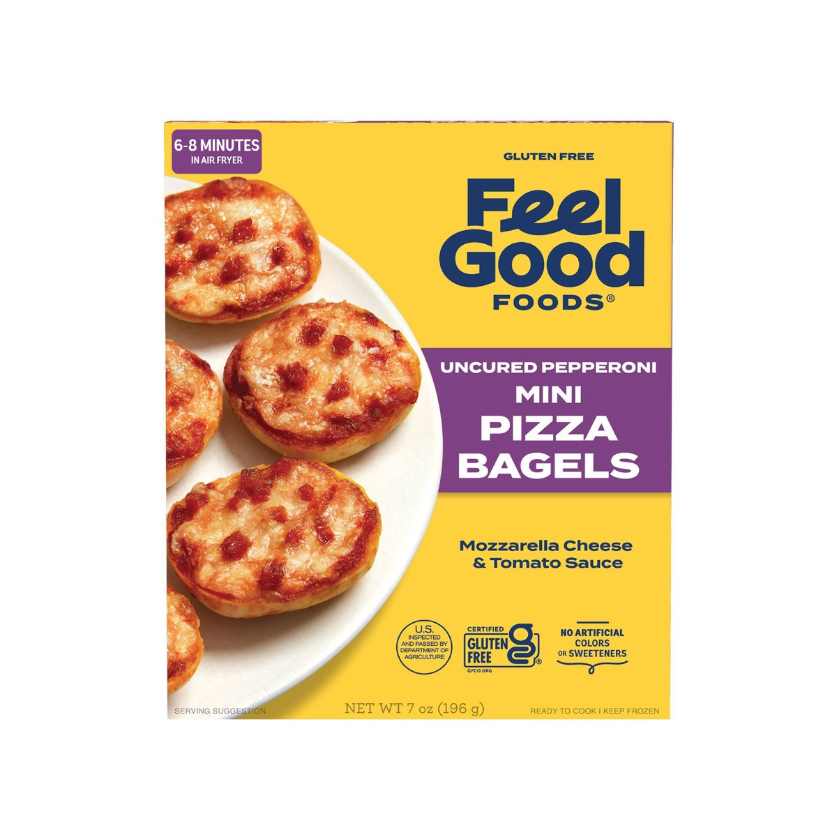 Feel Good Foods Feel Good Foods Pepperoni Pizza Bagels — product image