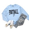 Simply Sage Market Varsity Football Babe Sweatshirt - 3 of 4