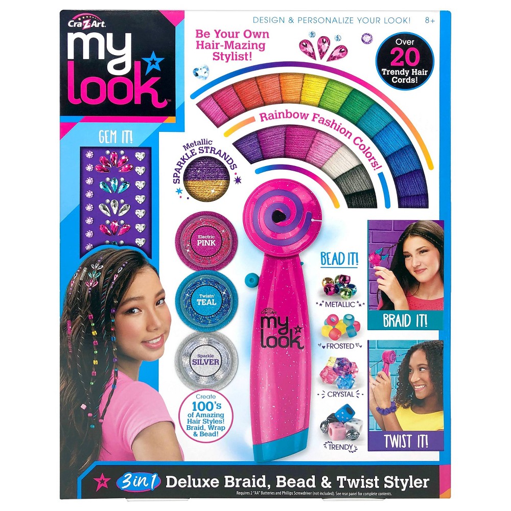 My Look 3 in 1 Deluxe Braid, Bead & Twist Styler