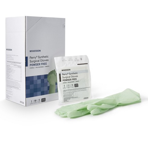 McKesson Perry Performance Plus Polyisoprene Surgical Glove Standard Cuff Length SIZE 8 - image 1 of 4