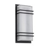 Artcraft Lighting Sausalito 1 - Light Wall Light in  Black - 3 of 4