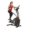 Sunny Health Fitness Premium Cardio Climber Elliptical Machine