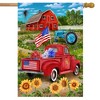 Land Of The Free Summer House Flag Patriotic 28" x 40" Briarwood Lane - 2 of 4
