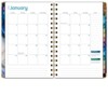 HARDCOVER 2026 Planner, 5.5"x8": 14 Months (Nov 2025-Dec 2026), Daily/Weekly/Monthly,  Bookmark, Pocket Folder w Sticky Notes (Dark Blue Marble) - 4 of 4
