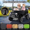 Costway 24V 2 Seater Ride on Car for Kids Licensed Toyota LC250 Ride on Truck with Remote Black/Gray/Navy/Pink/Red - 2 of 4