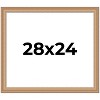 PosterPalooza | Weathered Yellow Picture Frame - UV Acrylic, Backing Board, Hanging Hardware Included - 2 of 4