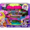 Polly Pocket Doll House with 2 Micro Dolls, Toy Car, Doll Furniture and 4 Pets, Expandable Pet Adventure House - 2 of 4