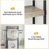 74" Over The Washer Dryer Storage Shelf, Adjustable Height Laundry Organizer, Laundry Room Storage Organizer, for Bathroom, Laundry Room - 4 of 4