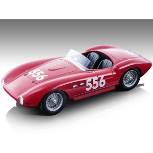 Ferrari 735S-166MM Spyder #556 "Mille Miglia" (1954) Limited Edition to 90 pieces 1/18 Model Car by Tecnomodel - 1 of 3