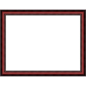 Amanti Art Rubino Cherry Scoop Framed Dry Erase Magnetic Board - 1 of 4