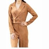 Women's Cropped Blazer And Pants Two-piece Set - HYFVE - 2 of 2
