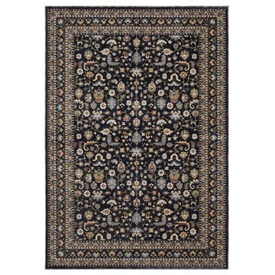Oriental Weavers Eliana ELI04 Blue / Multi Indoor Area Rug - 6'7" x 9'6"