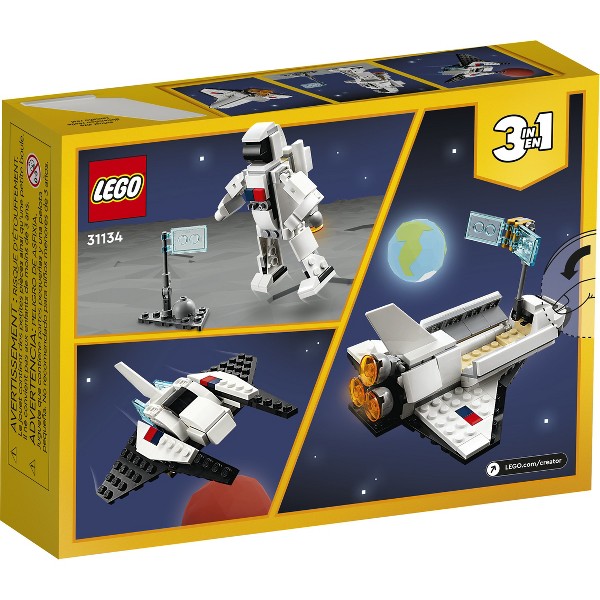 LEGO Creator 3 en 1 Juguetes de Transbordador Espacial y Nave Espacial 31134 4