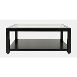 Jofran, Urban Icon Contemporary Rectangular Glass Inlay Coffee Table - 1 of 4