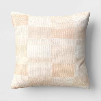 Oversized Woven Linework Square Throw Pillow - Threshold™