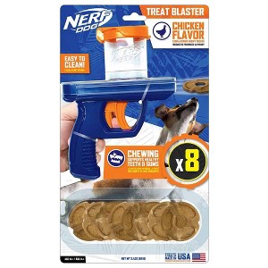 NERF Treat Blaster Dog Treats - Chicken Flavor - 2.4oz - 1 of 4