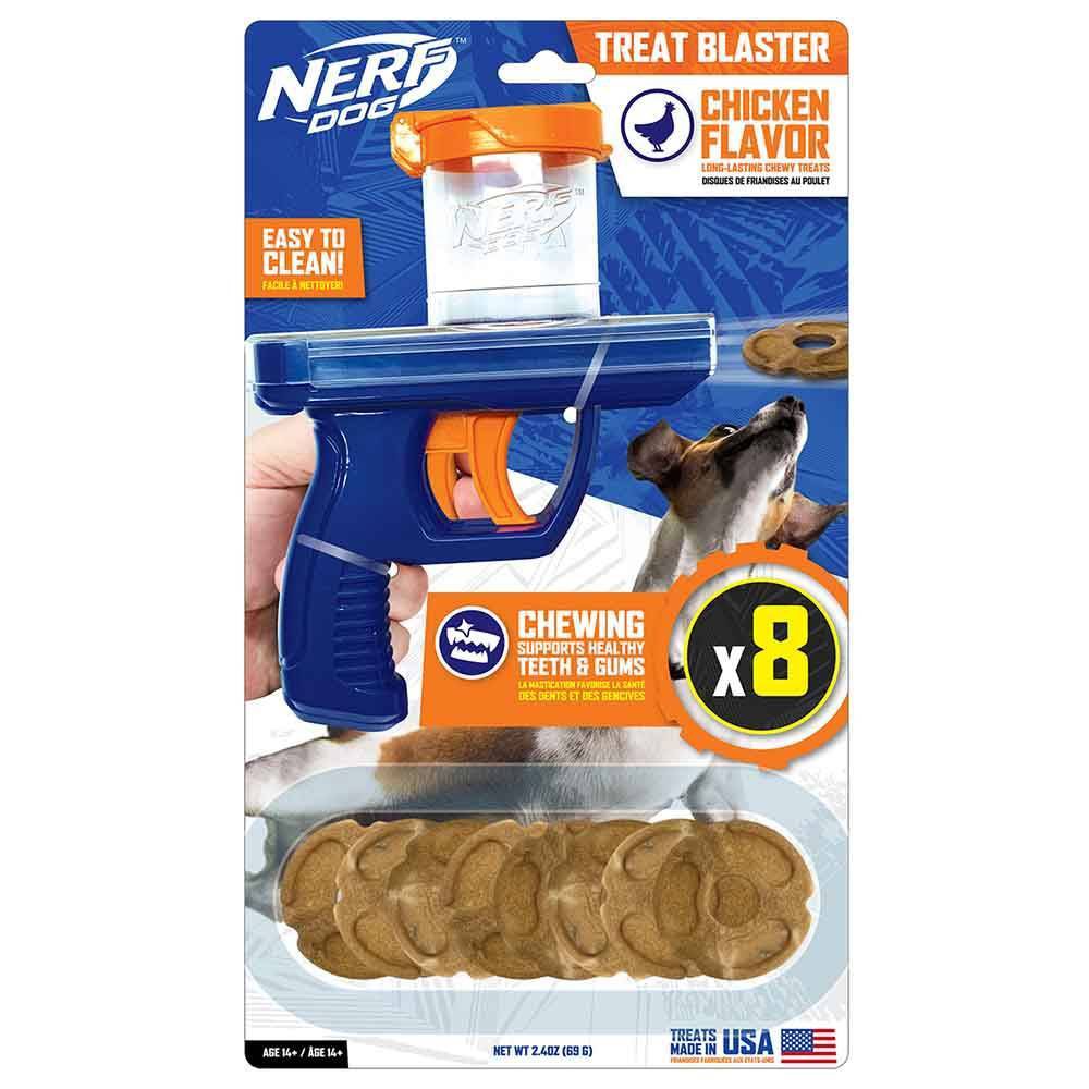 NERF Treat Blaster Dog Treats - Chicken Flavor - 2.4oz