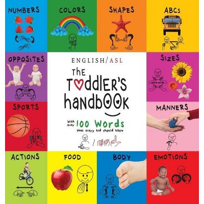 The Toddler's Handbook - Large Print by  Dayna Martin & A R Roumanis (Hardcover)