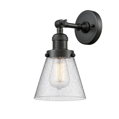 Cone - 1 Light Wall Sconce In Industrial Style-10 Inches Tall and 6.25 Inches Wide
