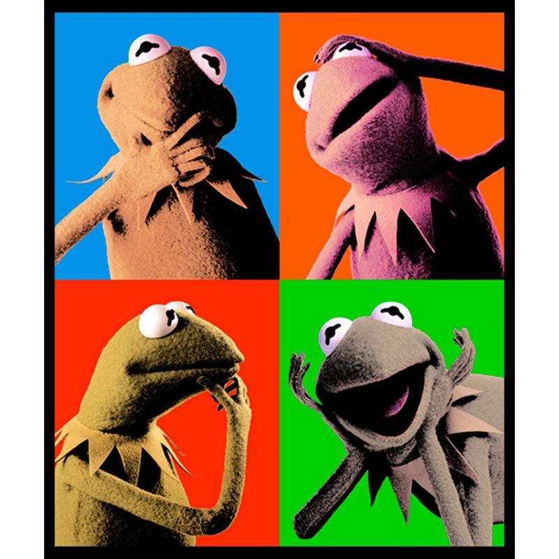 Men's The Muppets Kermit Pop Art T-Shirt, 2 of 6