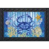 Briarwood Lane Doormat 30x18 Indoor Outdoor Blue Crab Welcome Summer For Summer Doormat - 2 of 4