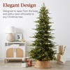 Best Choice Products 24in Woven Hyacinth Christmas Tree Collar, Tree Skirt Accessory w/ Cord Cut-Out - 2 of 4