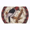 Earth Rugs Woodpecker Printed Coaster – 5"x5" Braided Jute, Rustic Bird Table Accent for Nature Decor - 3 of 3