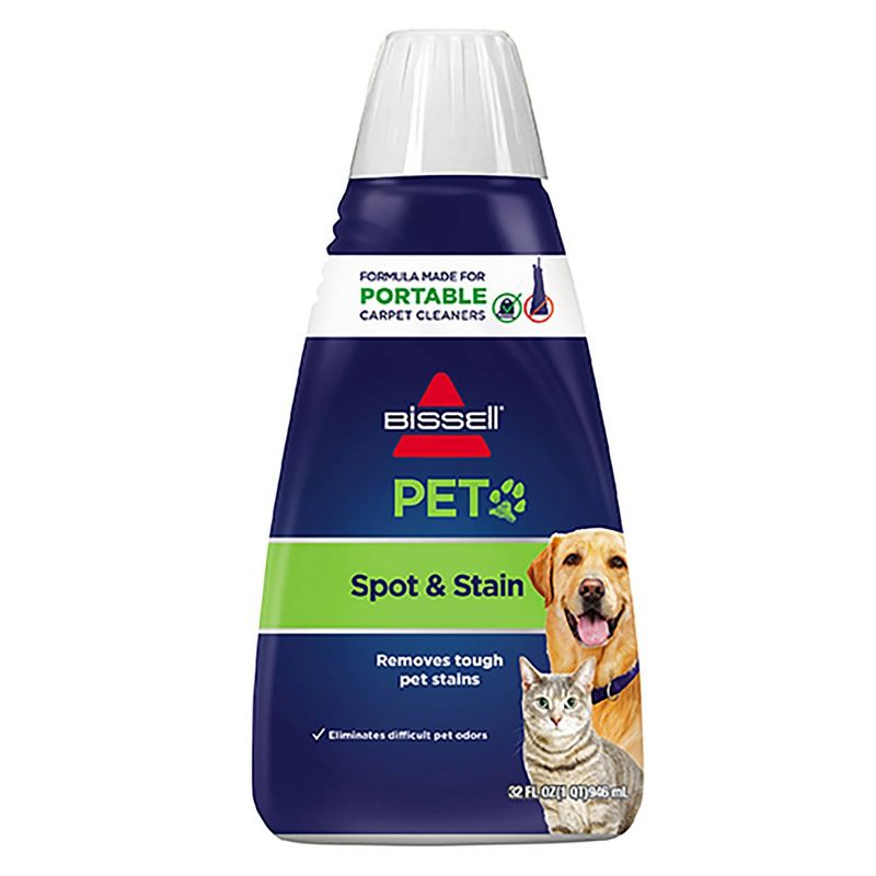 BISSELL 2X Pet Stain &#38; Odor 32oz. Portable Spot &#38; Stain Cleaner Formula - 74R7, 1 of 6