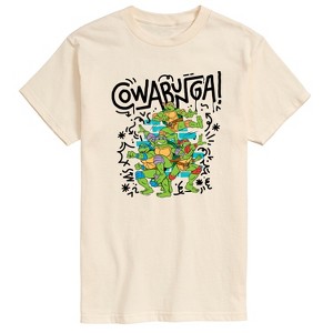 Men's - Teenage Mutant Ninja Turtles - Cowabunga TMNT Short Sleeve Graphic T-Shirt - 1 of 4