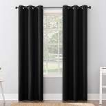 1pc 40"x96" Blackout Cyrus Thermal Curtain Panel Black - Sun Zero