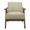 PAGED 32/28 inch Wide 100% Polyester Accent Chair with Cushion Back,Modern Upholstered Armchair for Living Room - 3 of 4