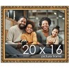 PosterPalooza | 20x16 Wood Antique Frame with UV Acrylic, 4 Finishes: Bronze, Gold, Silver, and Black - 2 of 4