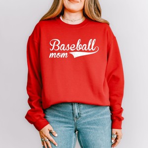 Simply Sage Market Women's Graphic Sweatshirt Baseball Mom - 1 of 4