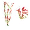 Unique Bargains Aquarium Plants Decorations Artificial Aquatic Plant Red 11.81" - 3 of 4