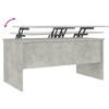 vidaXL Coffee Table Concrete Gray 40.2"x19.9"x18.3" Engineered Wood - 4 of 4