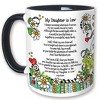 Collections Etc My Wonderful Daughter-In-Law In-Love Coffee Mug 4.75 X 3 X 3.75 - 3 of 3