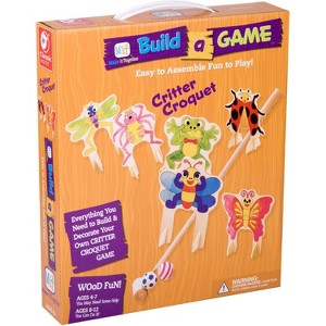 Trinkets and Tales LLC Giraffe Golf Game Build a Game Croquet Playset - 1 of 1