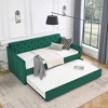 Twin Size Upholstered Daybed with Twin Size Trundle for Bedroom or Apartment - 2 of 4