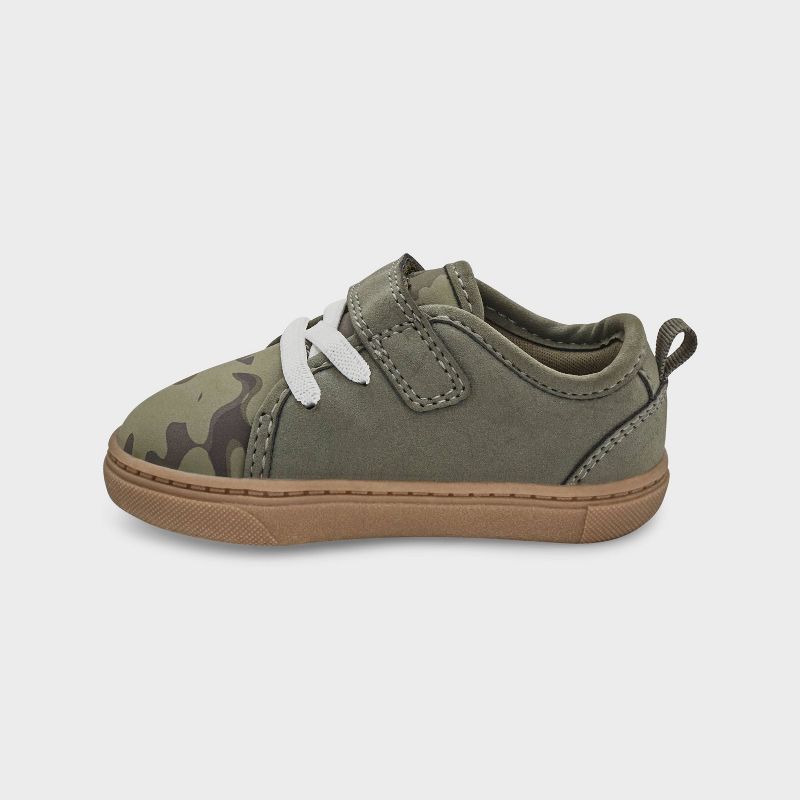 Carter's Just One You®️ Baby Sneakers Olive Green, 3 of 8