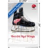 Trends International NHL Detroit Red Wings - Drip Skate 21 Unframed Wall Poster Prints - 3 of 4