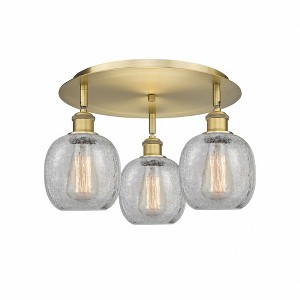 Belfast - 3 Light Flush Mount In Industrial Style-9.5 Inches Tall and 17.75 Inches Wide - 1 of 1