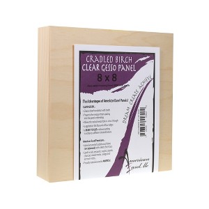 American Easel Clear Gesso Primed Wood Painting Panel - 1 of 1