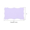 Unique Bargains Paper Mini DIY Gift Double-sided Blank Index Flash Cards 50 Pcs - 2 of 4