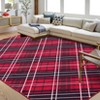 Plaid Area Rug Washable Rug Non Slip Backing Xmas Area Rug Indoor Soft Christmas Area Rug for Living Room Bedroom Nursery - 2 of 4