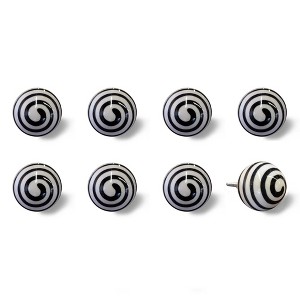 Knob-It Classic Cabinet & Drawer Knobs | 8-Pack | D - 1 of 4