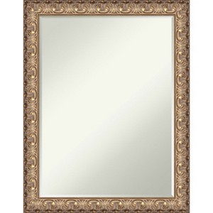 Amanti Art Florentine Gold Petite Bevel Wood Bathroom Wall Mirror 27.5 x 21.5 in. - 1 of 4