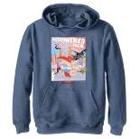 Boy's DC League of Super-Pets Powered Pack Poster Pull Over Hoodie